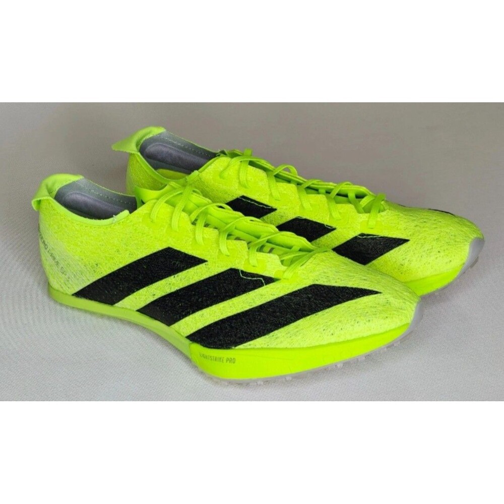 Adidas ADIZERO Prime SP 3 Strung Lucid Lemon Track Cleats IH5800 Men's 8